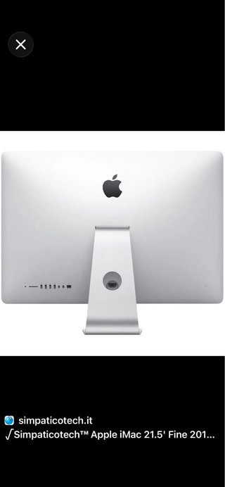 Apple iMac 21.5 (2013) Plata
