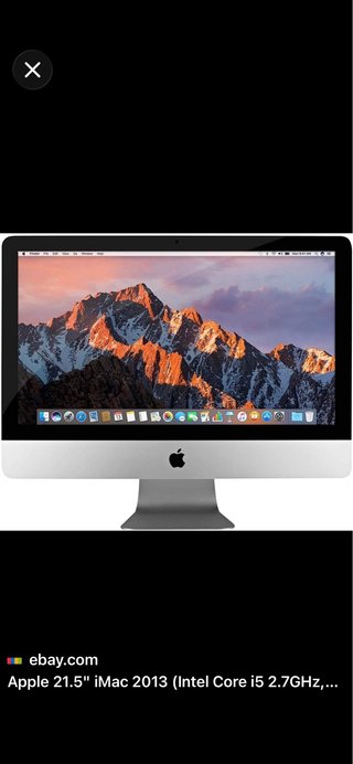 Apple iMac 21.5 (2013) Plata