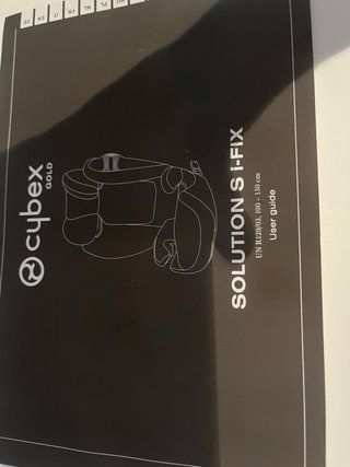 Silla de coche Cybex Gold Solution S i-Fix ISOFIX