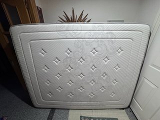 Colchón de tela con diseño