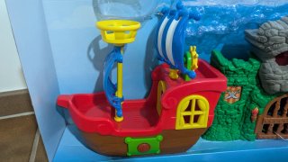 Barco Pirata Baby +18m con Luz y Sonido