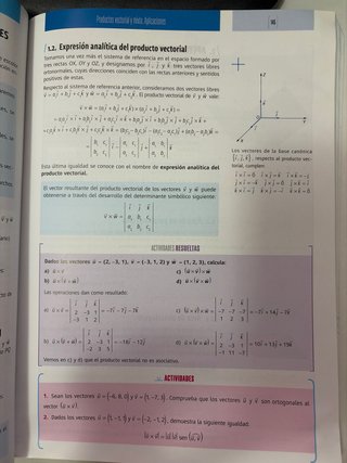 Matemáticas II 2o Bachillerato