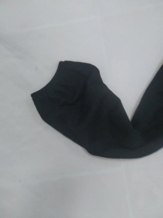 Blusa negra manga larga talla S