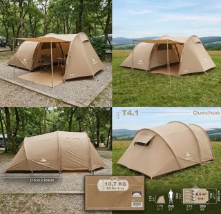 Tienda de campaña Quechua T4.1