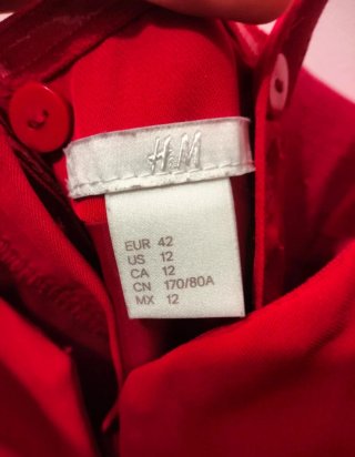 Mono rojo H&M
