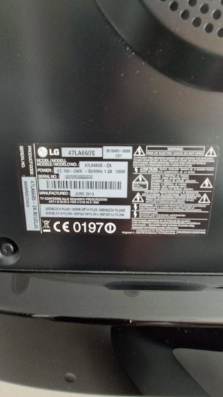 Smart TV LG 47 pulgadas