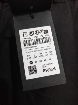 Pantalón ancho Massimo Dutti Talla 34