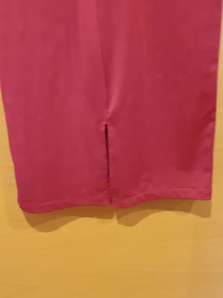 Vestido rojo sin mangas