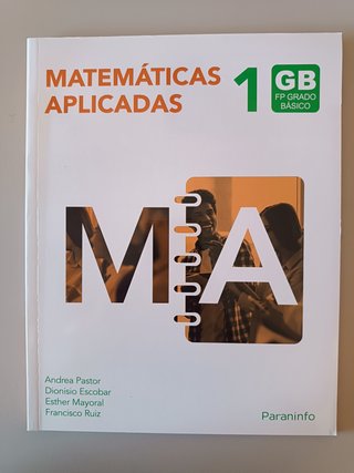 Libros SIN ESTRENAR Ciencias y Matemáticas FPB1