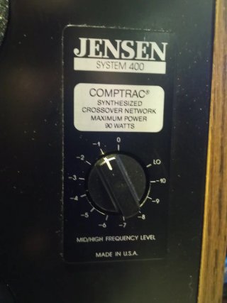 Altavoces Jensen Vintage Madera