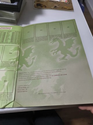 Álbum Cromos Super Éxitos