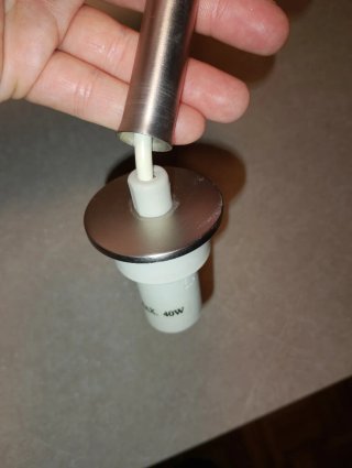 Lámpara colgante de cristal Ikea