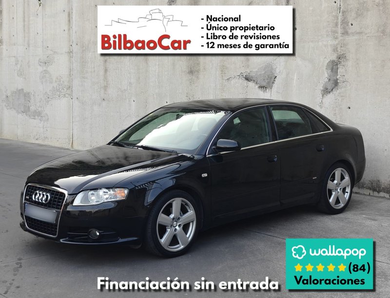 AUDI A4 S-LINE 2.0 TDI 140CV 145.000KM * 1 DUEÑO * - foto 1