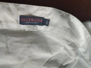 ALLEN COX Costume Uomo Tg 50 Bianco