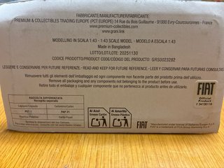Modellino Fiat 128 1976 Scala 1:43