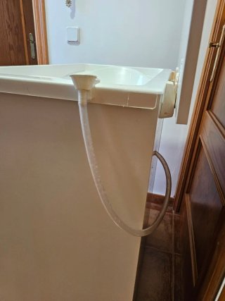 Cómoda bañera cambiador bebé