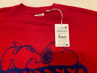 Sudadera Snoopy Pull&Bear Talla XS