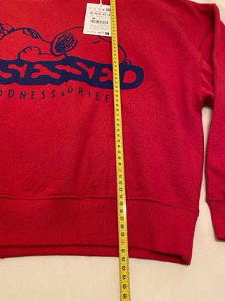 Sudadera Snoopy Pull&Bear Talla XS