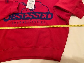 Sudadera Snoopy Pull&Bear Talla XS