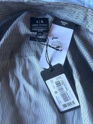 Camisa Armani Exchange Talla XXL con etiquetas
