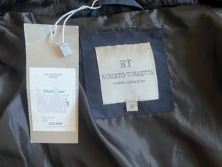 Abrigo Roberto Torretta azul marino T 44