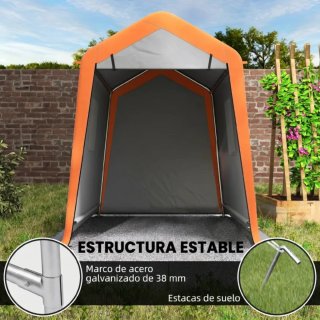 Carpa Garaje Moto Nylon/Poliéster
