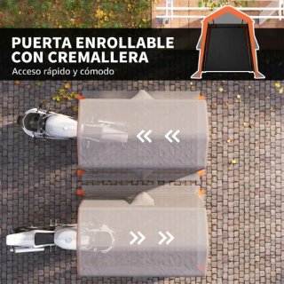 Carpa Garaje Moto Nylon/Poliéster