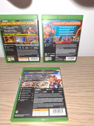 Crash Bandicoot Trilogy + 4 + CTR Xbox One