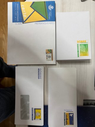 Sobre prefranqueado Correos Tarifa A