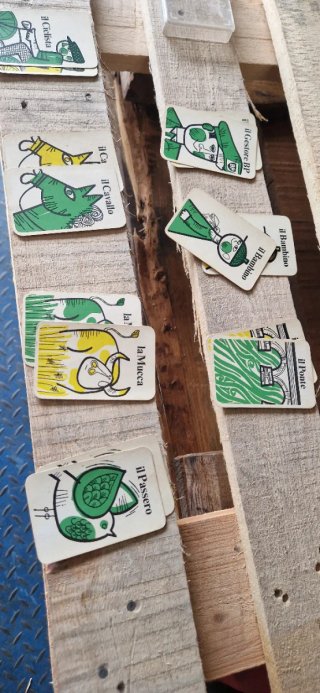 carte da gioco varie vintage