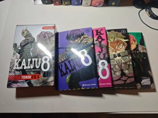 Lote Kaiju 8 del 1 al 7