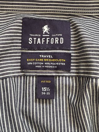 Camisa de rayas para hombre