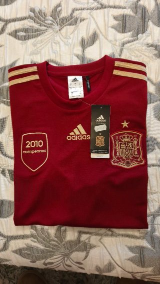 Camiseta Adidas España 2010 Campeones Talla L
