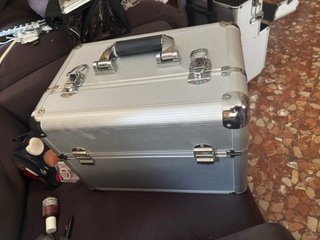 Maletín Trolley Profesional Plata