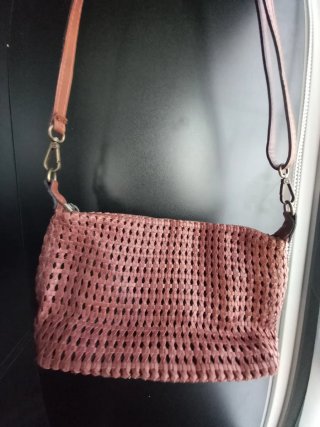Bolso Piel Made in Italy Marrón
