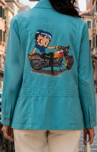Gabardina Betty Boop Motera