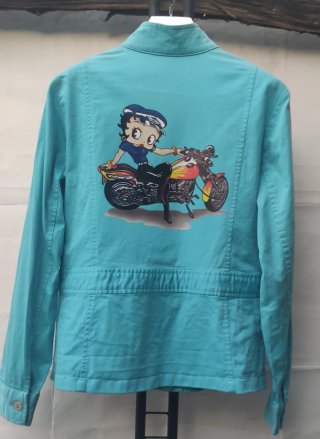 Gabardina Betty Boop Motera