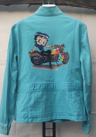 Gabardina Betty Boop Motera