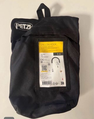 Lanyard Petzl GRILLON HOOK 3m NUEVO SIN ABRIR