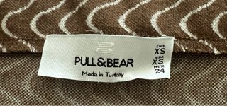 Falda marrón Talla XS