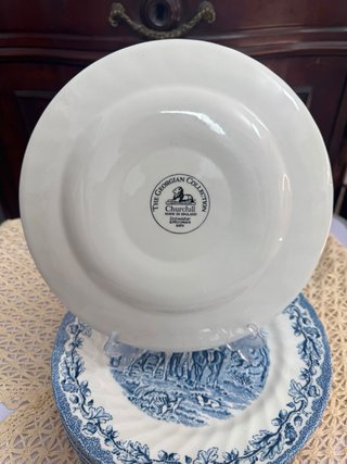 Platos Llanos Churchill Georgian Collection