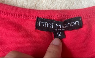 Camiseta Mini Mignon Filly Love 12 años