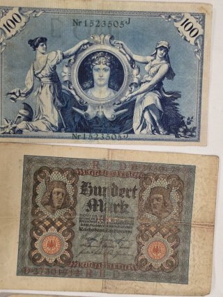 Lote Billetes Alemanes centenarios