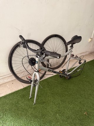 Bicicleta Btwin Gris