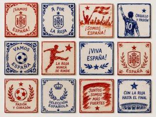 Azulejos Selección Española Fútbol