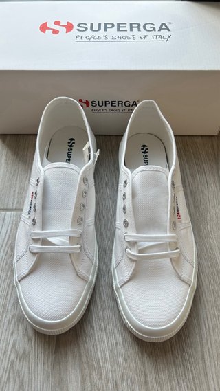 Zapatillas Superga Cotu Classic Blancas,NUEVAS
