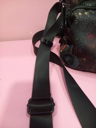 Bolso bandolera estampado multicolor