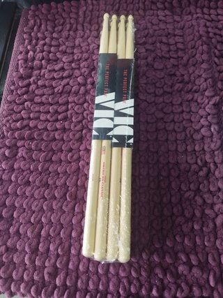 (Nuevas) Baquetas VicFirth (7A) x (4uds), Hickory