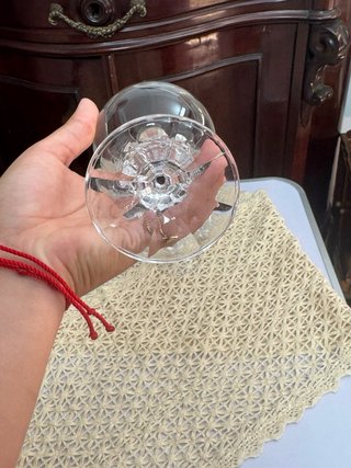 Copas Bohemia Cristal Rep. Checa Vintage
