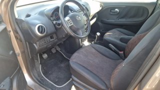 Nissan Note 2009 pegatina C verde